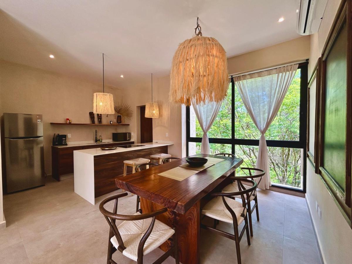 Toh Tulum - 2 Bedroom Apartments - Fiber Wifi 외부 사진